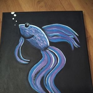 Beta bubbles painting